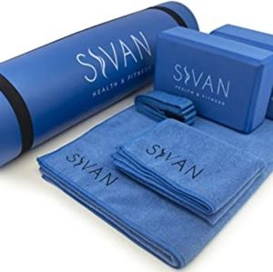 6-Piece Yoga Mat Set